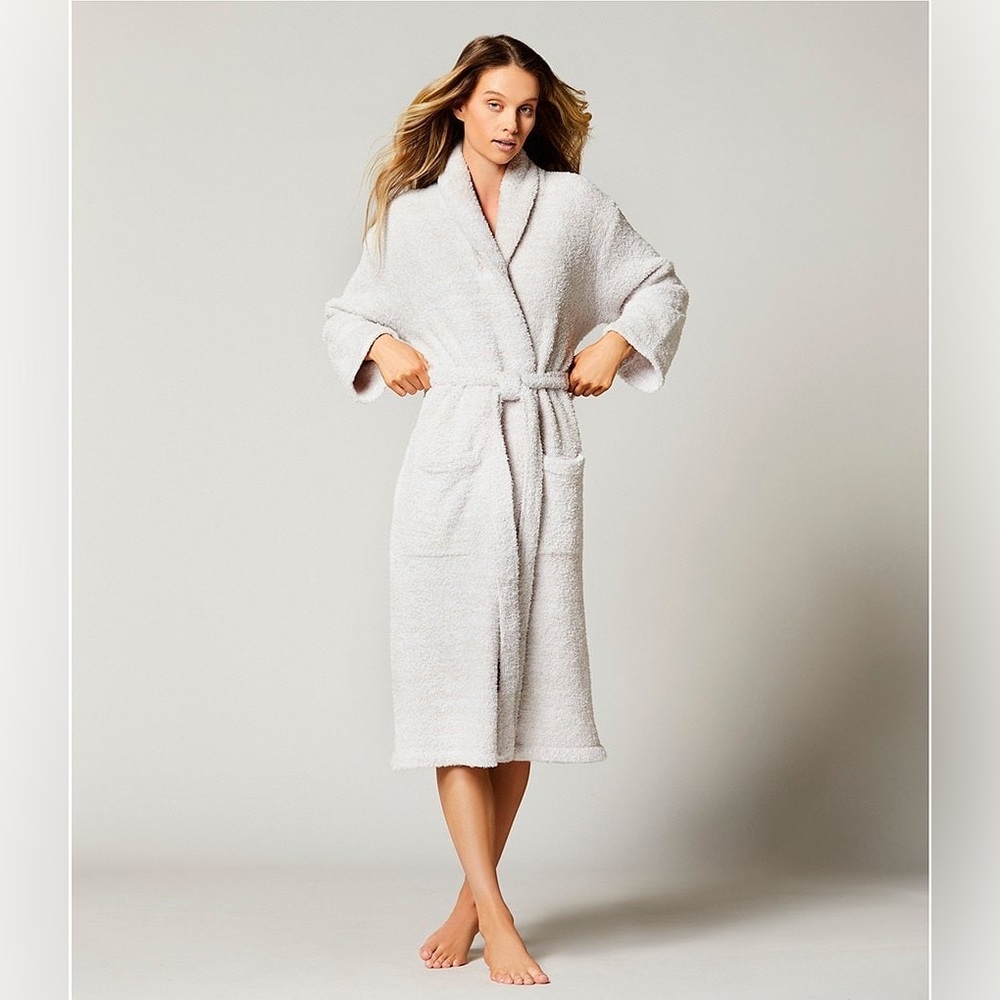 Barefoot Dreams Unisex CozyChic® Long Wrap Cozy Robe, Size 1, $138.00